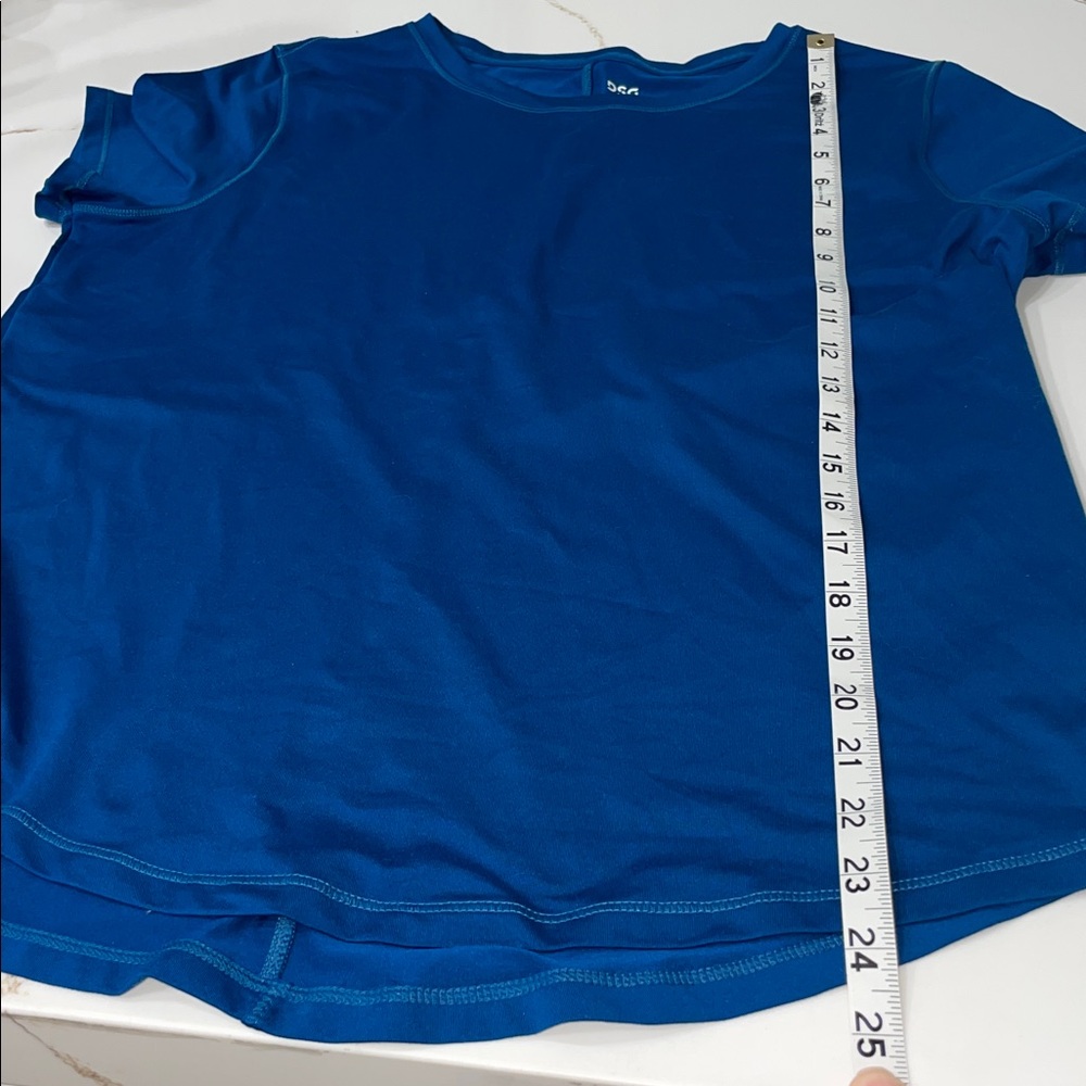 DSG Women's Blue Short Sleeve Training Top | L - Picture 8 of 9